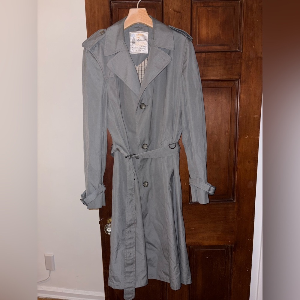 Gray Trench Coat